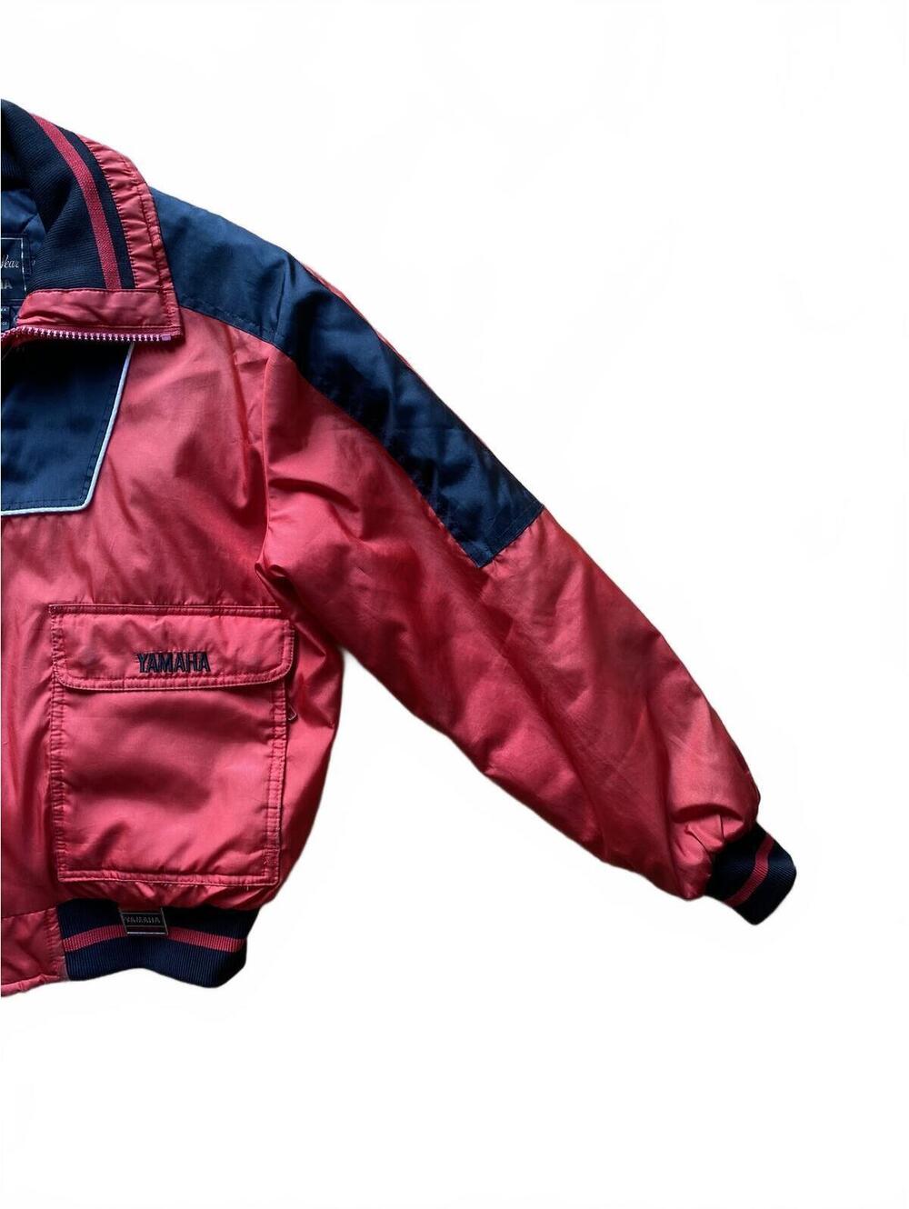 Vintage Maxim Wear Yamaha Ladies' Red and Black Motorcycle Jacket Size Large - Picture 6 of 9